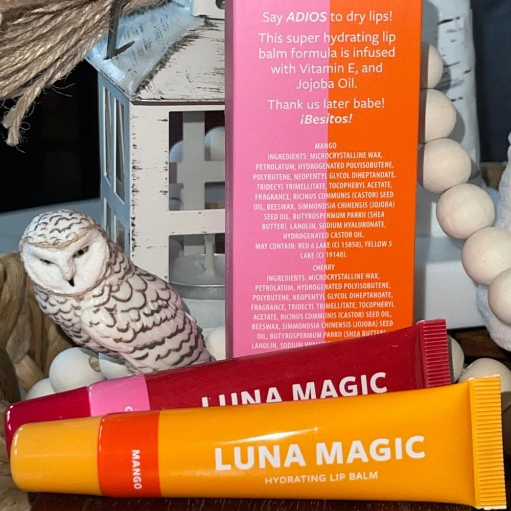 LUNA MAGIC BEAUTY Hydrating Lip balm Mango/Cherry